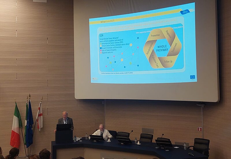 27. un 28. jūnijā Milānā, Itālijā norisinājās projekta “Aptverošas vēža infrastruktūras Eiropai” ģenerālās asamblejas sanāksme